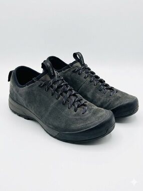 Arcteryx Acrux SL Leather GTX Approach Shoes Gray Suede Men’s Size 10 GORE-TEX